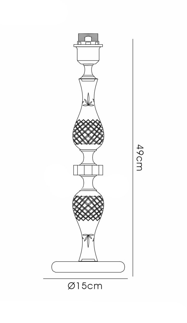 Mercer41 49Cm Silver Table Lamp Base Wayfair.ie